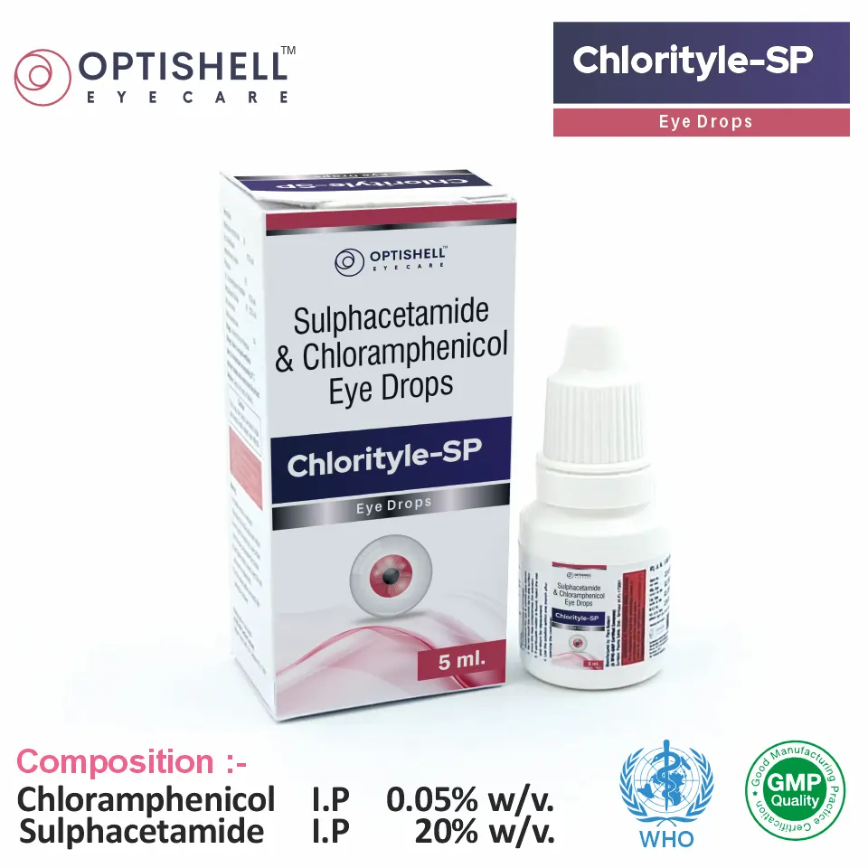 Chloramphenicol 0.5% + Sulphacetamide 20% Eye Drops PCD Franchise